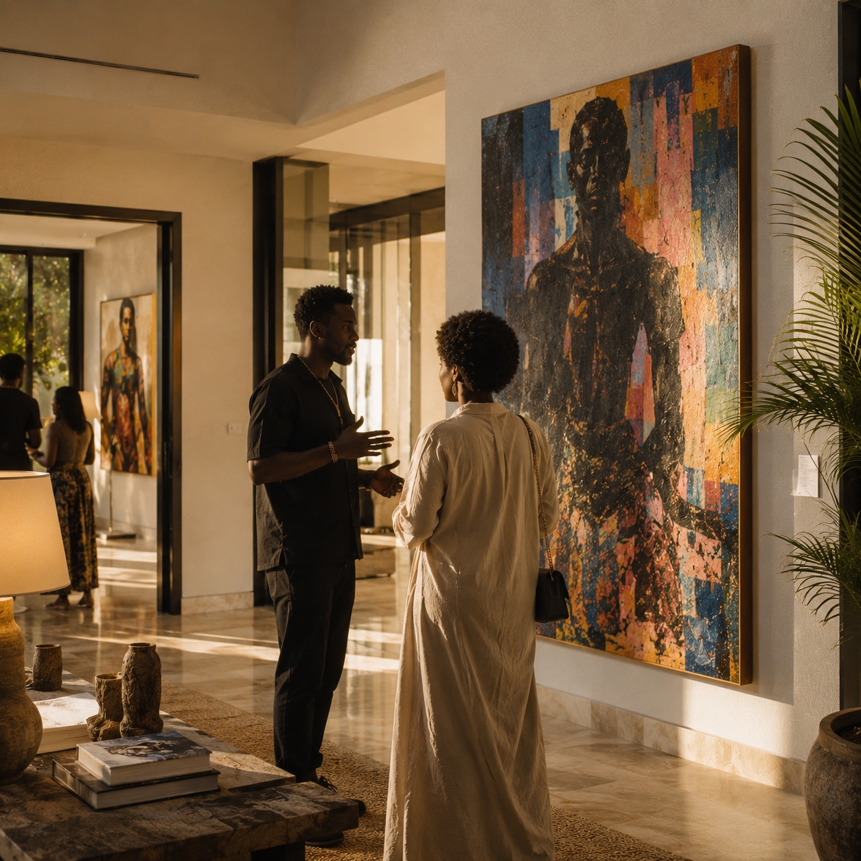 A BAFA show in a private home