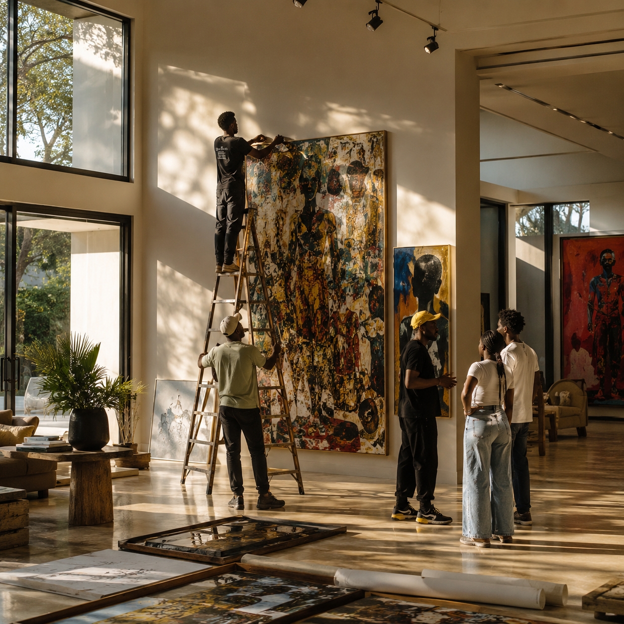 A BAFA show in a private home